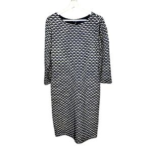 Sharagano Black & White Women's Dress Sz 12